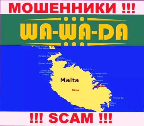 Мальта - именно здесь зарегистрирована организация Ва-Ва-Да Ком