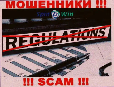 Будьте осторожны, у internet-мошенников SpinWin Bet нет регулятора