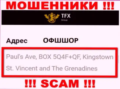 Не связывайтесь с компанией TFX-Group Com - данные internet-мошенники отсиживаются в оффшорной зоне по адресу: Paul's Ave, BOX 5Q4F+QF, Kingstown, St. Vincent and The Grenadines