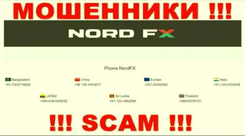 Не поднимайте телефон, когда звонят неизвестные, это могут оказаться жулики из Nord FX