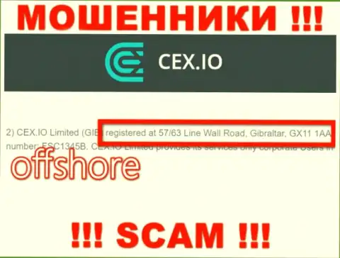 Не рассматривайте CEX, как партнера, поскольку эти интернет ворюги спрятались в офшоре - Madison Building, Midtown, Queensway, Gibraltar, GX11 1AA