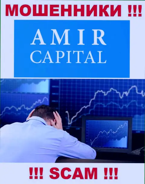 Связавшись с организацией Амир Капитал профукали денежные активы ? Не вешайте нос, шанс на возвращение имеется