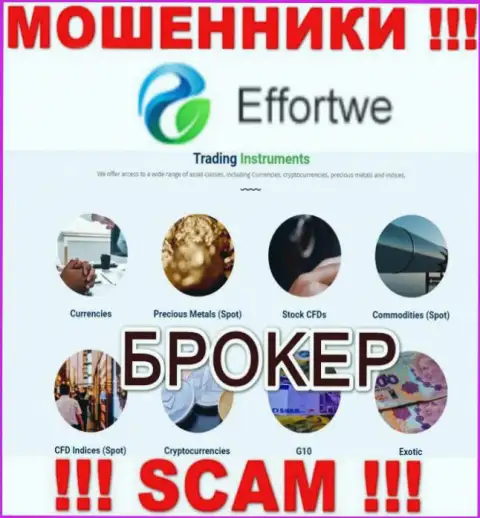 Effortwe365 Com оставляют без депозитов людей, которые повелись на законность их работы