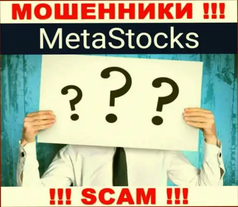 На сайте MetaStocks Org и во всемирной internet сети нет ни единого слова о том, кому принадлежит указанная организация