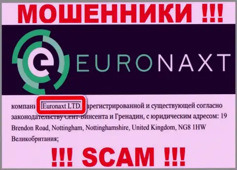 EuroNax принадлежит конторе - ЕвроНакст Лтд