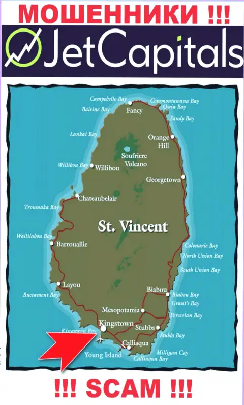 Kingstown, St Vincent and the Grenadines - вот здесь, в оффшоре, базируются интернет-лохотронщики Теч Солюшинс ЛЛК
