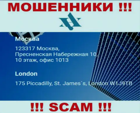 Довольно-таки опасно доверять деньги Amicron !!! Указанные internet мошенники размещают липовый юридический адрес