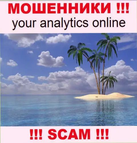 YourAnalytics Online не показывают адрес, где зарегистрирована компания - это однозначно internet-обманщики !