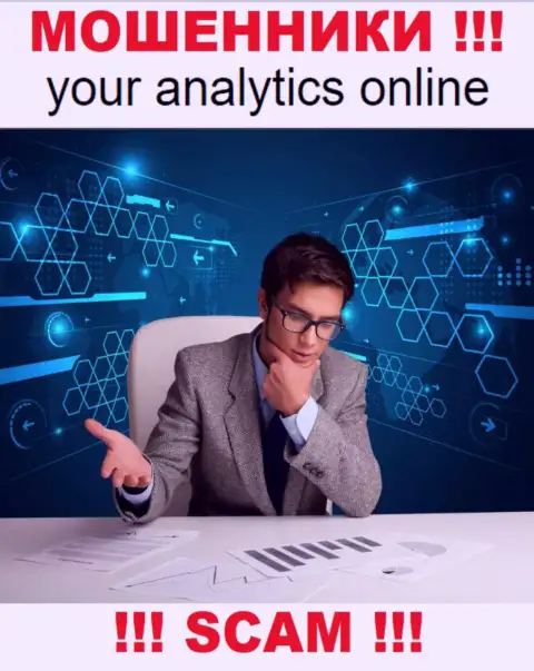Your Analytics - это ушлые интернет лохотронщики, направление деятельности которых - Аналитика