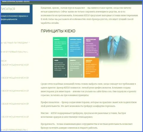 Условия трейдинга forex брокерской компании Киексо Ком оговорены в обзорной статье на сервисе Listreview Ru
