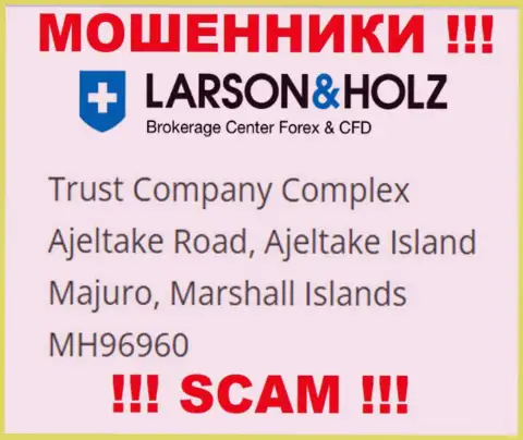 Офшорное расположение Larson Holz Ltd - Trust Company Complex Ajeltake Road, Ajeltake Island Majuro, Marshall Islands МН96960, откуда эти ворюги и прокручивают свои грязные делишки