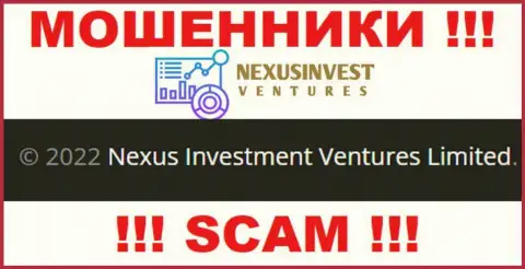 Nexus Investment Ventures Limited - это internet-аферисты, а руководит ими Nexus Investment Ventures Limited