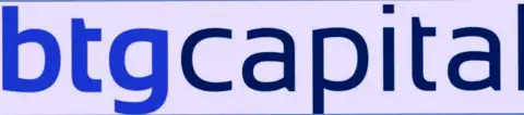 Официальный логотип международной дилинговой организации BTG Capital