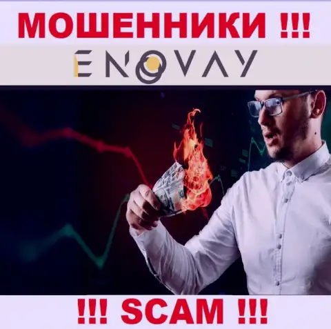 Намереваетесь найти дополнительный заработок во всемирной сети интернет с мошенниками EnoVay - это не получится точно, ограбят